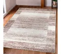 Produktbild: my home Teppich Beldre, rechteckig, Höhe: 9 mm, mit besonders weichem Flor, Kurzflor, modernes Design, mit Bordüre