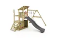 Produktbild: FATMOOSE Spielturm FruityForest Holz-Kletterturm mit Wellenrutsche, Schaukel & Sandkasten, - extrem witterungsbeständig mit 10 Jahren Garantie*