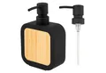 Produktbild: eluno Seifenspender für 300 ml Flüssigseife, mit Bambus und Kratzschutz