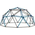 Produktbild: Stahl Klettergerüst Geodome Klettergerüst Garten Braun/blau Ø 274x137 Cm - Lifetime