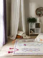 Produktbild: benuta Kinderteppich Malika, rechteckig, Höhe: 11 mm, Kunstfaser, Berber, Ethno-Style, Wohnzimmer