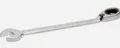 Produktbild: Ringschlüssel mit Ratsche, 17mm, Sechskant, 15 Grad abgewinkelt