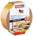 Produktbild: tesa Doppelklebeband EXTRA STRONG Verlegeband (Packung, 1-St) doppelseitiges Gewebeklebeband - zum Verlegen von Teppich & PVC-Boden