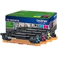 Produktbild: Brother TN-243CMYK Original Tonerkartusche Schwarz, Cyan, Magenta, Gelb Multipack 4 Stück