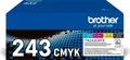 Produktbild: Brother Toner 1000 Seiten Original Tintenpatrone (TN243CMYK)