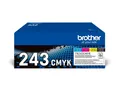 Produktbild: Brother TN243CMYK Value Pack - 4er-Pack - Schwarz