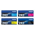 Produktbild: Brother Original TN-243 Toner - 4er Multipack (TN243C, TN243M, TN243Y, TN243BK)