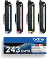Produktbild: Brother TN-243 CMYK Original Toner Multipack Schwarz Cyan Magenta Gelb