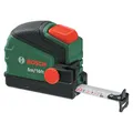 Produktbild: Bosch Maßband 5m/16ft mit Stifthalter (Auto-Lock; Nylonbeschichtetes Band; 22mm Breite; abknickfreie Ausziehlänge 2m; Skala metrisch/zöllig; hohe Genauigkeit; Gürtelclip; Ergonomisch mit Softgrip)