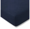 Produktbild: Estella Spannbettlaken Estella Zwirnjersey 6900 Spannbetttuch 100x200 cm Boxspring, Gummizug: Rundumgummizug, auch für Boxspringmatratzen, Wasserbetten Steg 40 cm