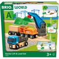 Produktbild: Brio Güterzug mit Kran (36028)