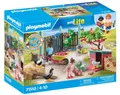 Produktbild: PLAYMOBIL My Life Kleine Hühnerfarm im Tiny Haus Garten 71510