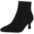 Produktbild: Ital-Design Elegante Stiefelette mit Absatz für Damen - Alltagsschuhe Stiefelette (89852613) Pfennig-/Stilettoabsatz Stiefeletten in Schwarz schwarz 36 EU