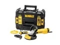 Produktbild: DEWALT DWE4257KT-QS Blau Grau Gelb 12 5 cm 10000 RPM 2800 AC 1500 W ~D~
