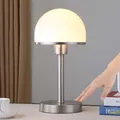 Produktbild: Lindby Tischleuchte Jolie LED Lampe Tischlampe Touchfunktion nickel - Wie Neu