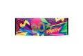 Produktbild: Boland Hängedekoration Banner '80´s Party' Polyester, 74 x 220 cm