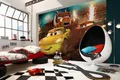 Produktbild: Disney Cars Schlafzimmer Tapete 137x98 Zoll Dirt Track Komplettes WANDMALEREI