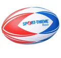 Produktbild: Sport-Thieme Rugbyball Rugbyball Match, Genoppte Oberfläche für perfekte Griffigkeit