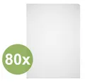 Produktbild: 80x Durable Prospekthüllen A4 Sichthüllen genarbt oben&rechts o. 100my 233719