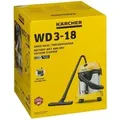 Produktbild: Kärcher Akku-Nass-/Trockensauger wd 3-18 s, ohne Akku