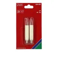 Produktbild: Konstsmide 1034-020 2er Set Ersatz Birne Kerze Lämpchen E10 4W 12V Weihnachten