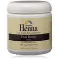 Produktbild: Rainbow Research, Henna, Hair Color & Conditioner, Dark Brown (Sable), 4 oz (113 g)