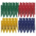 Produktbild: Jean Products Wäscheklammern 40er Wäscheklammern Kunststoff bunt, Wäscheklammern bunte Klammern Clips Wäsche bunt