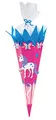Produktbild: goldbuch 97706 Schultüten-Bastelset, Einhorn, aus Karton, 3D-Effekt, Zuckertüte 70cm, Schultüte zur Einschulung und Schulanfang, inklusive 2 Krepp-Rollen + 1 Chenilledraht, Pink