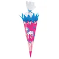 Produktbild: GOLDBUCH Schultüte 70cm Bastelset Pferd Einhorn Zuckertüte pink für Mädchen neu