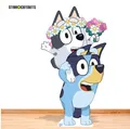 Produktbild: Bluey and Muffin as Flower Girls Pappaufsteller (Stand Up) 136cm