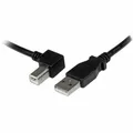 Produktbild: Kabel & Steckverbinder StarTech.com USB2.0 A auf B Kabel links gewinkelt - St/St