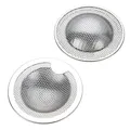 Produktbild: Abflusssieb Edelstahl, 2 Stück Klein Abflusssiebe, Ideal für für Küchen Wasch...