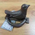 Produktbild: Türklopfer Vogel Gusseisen Türklingel Landhaus Türdekoration LH235