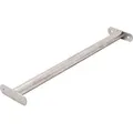 Produktbild: TRIBECCO® Reckstange Turnstange Gymnastikstange Metallstange (115 cm, Edelstahl) - Silber
