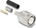 Produktbild: Delock TNC Stecker zum Crimpen LMR 200 mit passendem Schrumpfschlauch