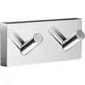 Produktbild: Smedbo Handtuchhaken, Chrom, Metall, eckig, 9x3.9x4.5 cm, Badaccessoires, Waschplatzzubehör, Handtuchhaken