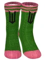 Produktbild: United Labels® Haussocken Wicked Hüttensocken Strick Socken Haussocken Kuschelsocken schaurig warm und flauschig