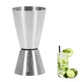 Produktbild: Westmark Kleiner Messbecher/Barmaß, Jigger für Cocktails, 2 Maßeinheiten: 2/3 cl, Rostfreier Edelstahl, Silber, 62782260