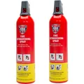 Produktbild: Löschspray Feuerlöschspray 5A 5F 2x 750ml Feuerlöscherspray ohne Fluor MHD 10/28