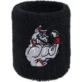 Produktbild: Boxer Schweissband Boxing Pittbull Stickerei Designer Schweißband Boxen Bestickt & Absorbierendes Frottee Kampfsport Wristband Martial Arts Geschenk Muay Thai Schweiß-Armband