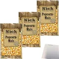 Produktbild: Nick Popcorn-Mais 3er Pack (3x500g Packung) + usy Block