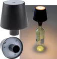 Produktbild: Flaschenleuchte 1.8W 88x108mm Akku LED warmweiß dimmbar Aufsatz Chilitec 23767