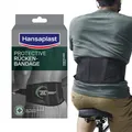 Produktbild: Hansaplast Protective Rücken-Bandage, stützende Bandage mit individuellem Kompressionslevel, Rückenbandage mindert Schmerzen, Einheitsgröße – Verstellbar