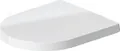 Produktbild: Duravit WC-Sitz 'ME by Starck' Scharnier Edelstahl, mit SoftClose, weiß, 1 Stk.