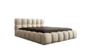 Produktbild: Luxusbetten24 Designer Polsterbett Boston Bouclé 180x200 mit Stauraum | Bezug: Bouclé | Farbe: Beige