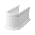 Produktbild: FACKELMANN Rohrverkleidung Siphonabdeckung für Waschbeckenunterschränke weiß
