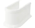 Produktbild: Siphonabdeckung weiß zuschneidbar