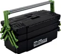 Produktbild: Werkzeugkiste 48x24x21 cm Kunststoff Griffe klappbar aus Stahl Werkzeugkasten Toolbox Organizer leer