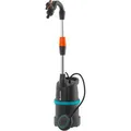 Produktbild: Gardena Regenfasspumpe 4000/1, 1762-61, 400 W, Tauchpumpe, Förderhöhe 13 m, Fördermenge 4000 l/h