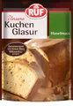 Produktbild: RUF Kuchen-Glasur Haselnuss, 100g im Beutel, mikrowellengeeignet, zum Glasieren von Nuss-Kuchen, Pralinen & Brownies, glutenfrei